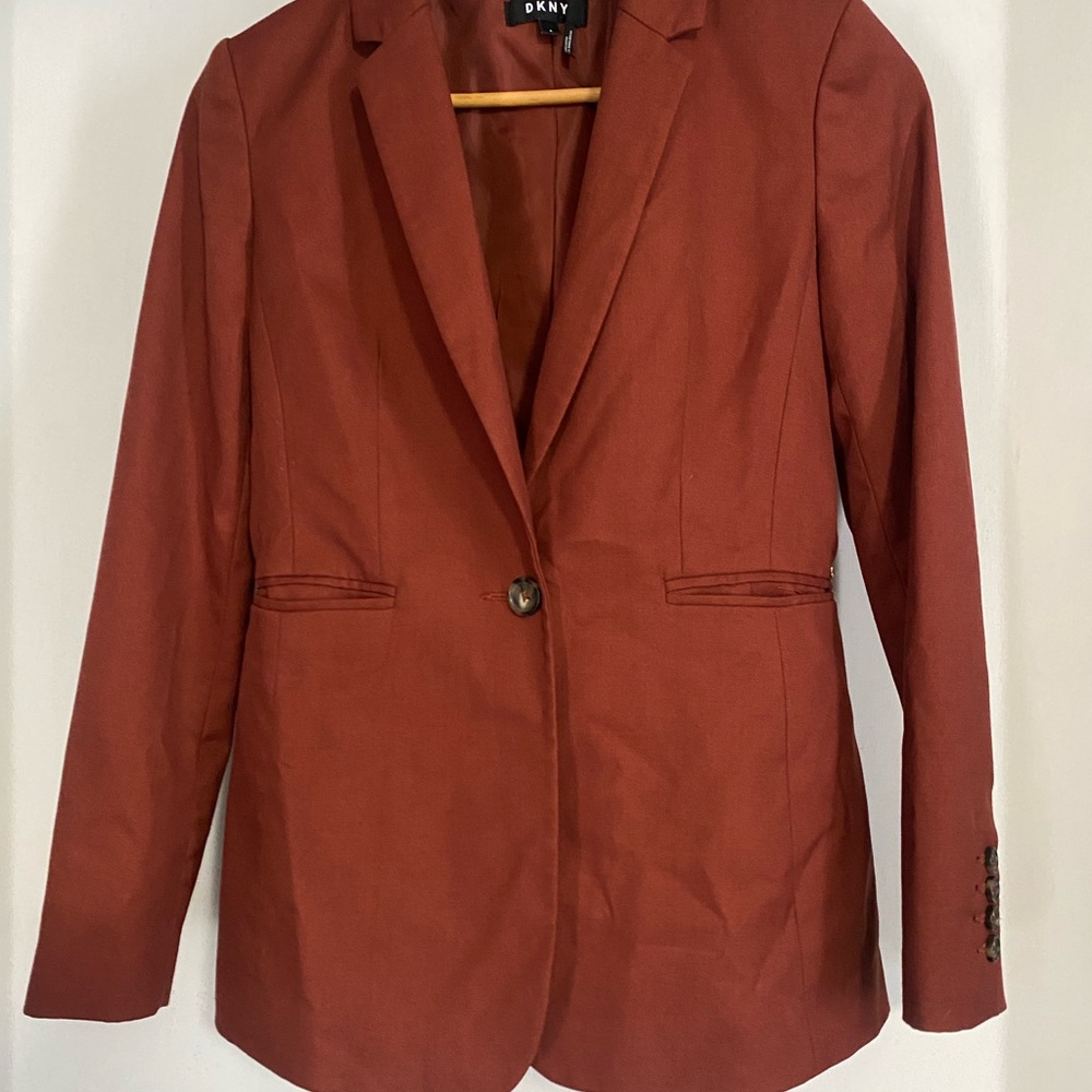 DKNY Women's Terracotta Blazer